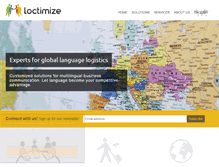 Tablet Screenshot of loctimize.com